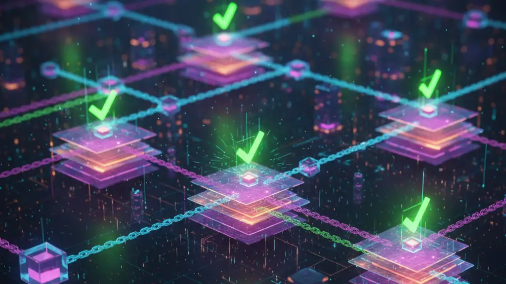 Blockchain consensus mechanism with nodes validating transactions