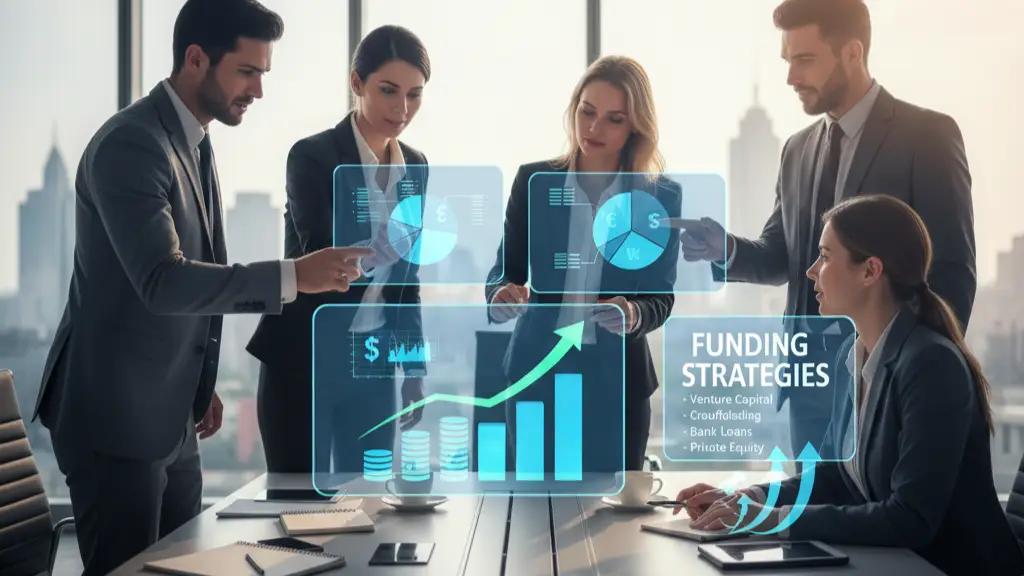 How Companies Raise Capital - business team planning funding strategies