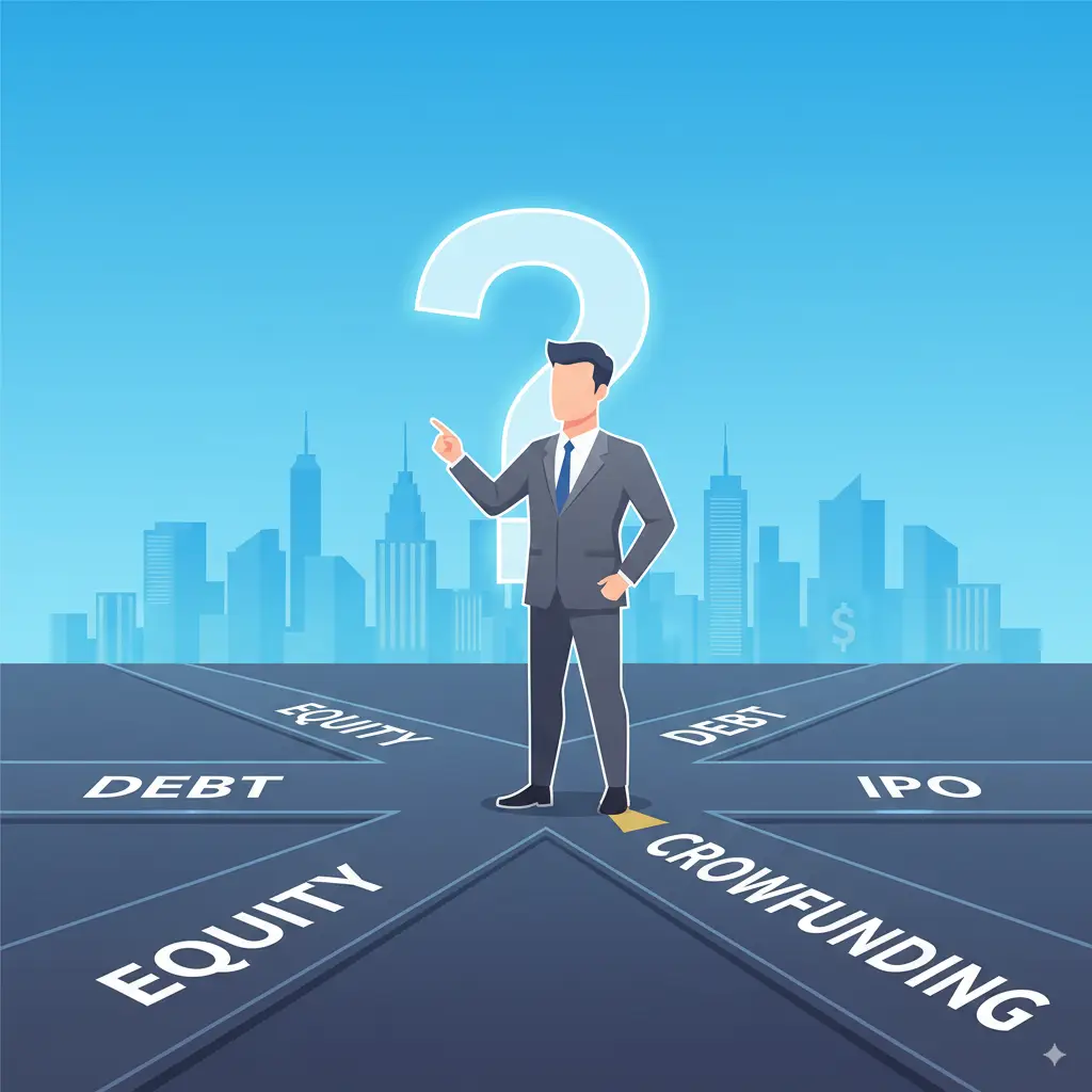 Conclusion on how companies raise capital with different funding paths