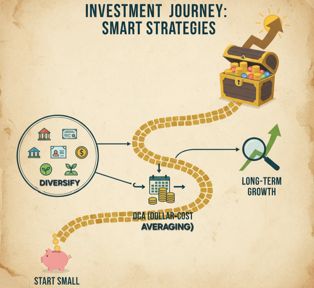 Stocks vs Crypto beginner strategies 2025