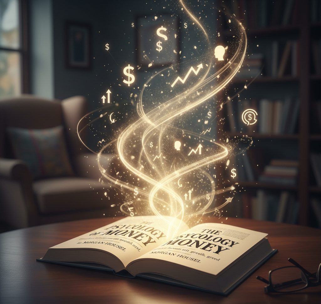 Visual representation of the main point of The Psychology of Money