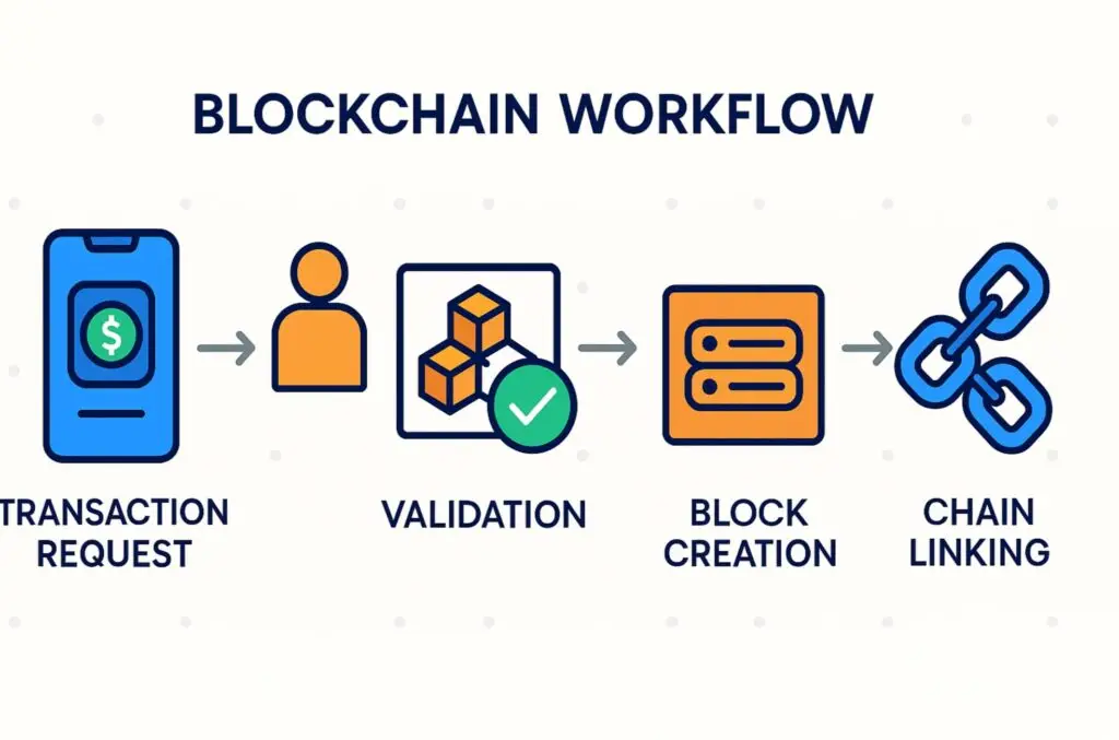 Blockchain Fundamentals process diagram