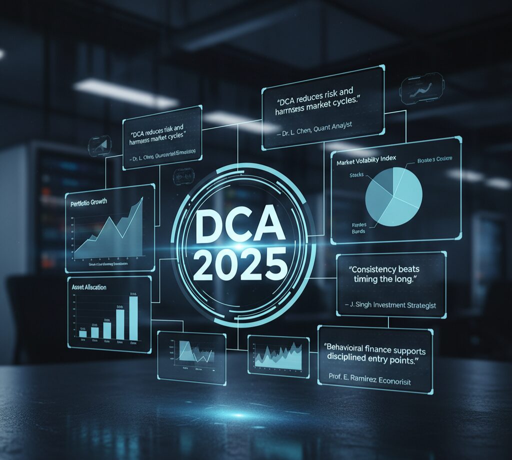 Expert insights and statistics supporting dollar-cost averaging in 2025.